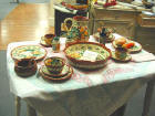 Dinnerware and cooking pots from Portugal