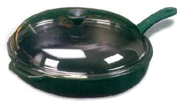 French cast iron fry pan