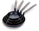 Stamped Steel Frying Pans
