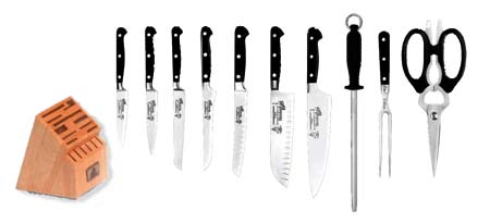 Messermeister Meridian Elite kitchen knife set