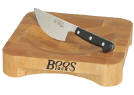 Messermeister kitchen knife with John Boos block